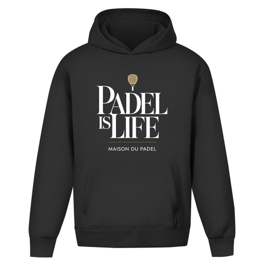 Oversize Hoodie "Padel is Life" Winteredition
