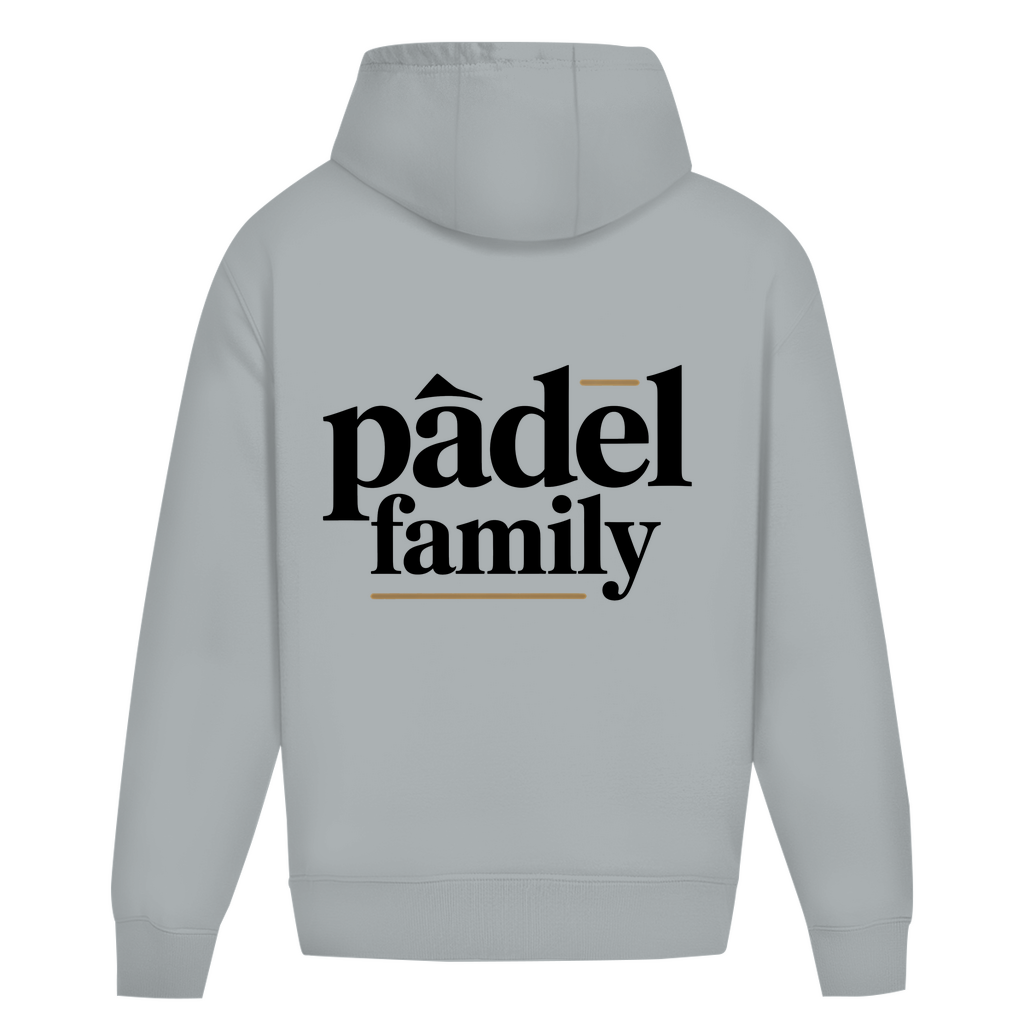 Oversize Hoodie Ohne Kordel "Padel Family"