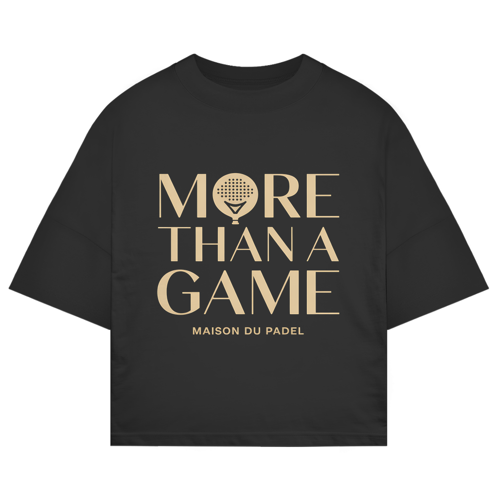 Oversize T-Shirt "More than a Game"