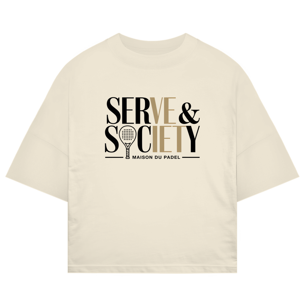 Maison du Padel – Serve & Society Oversized Tee