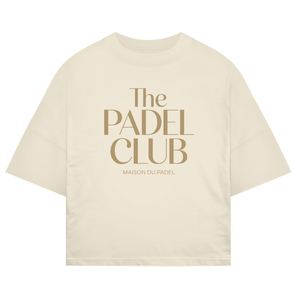Maison du Padel – The Padel Club Golden Oversized Tee