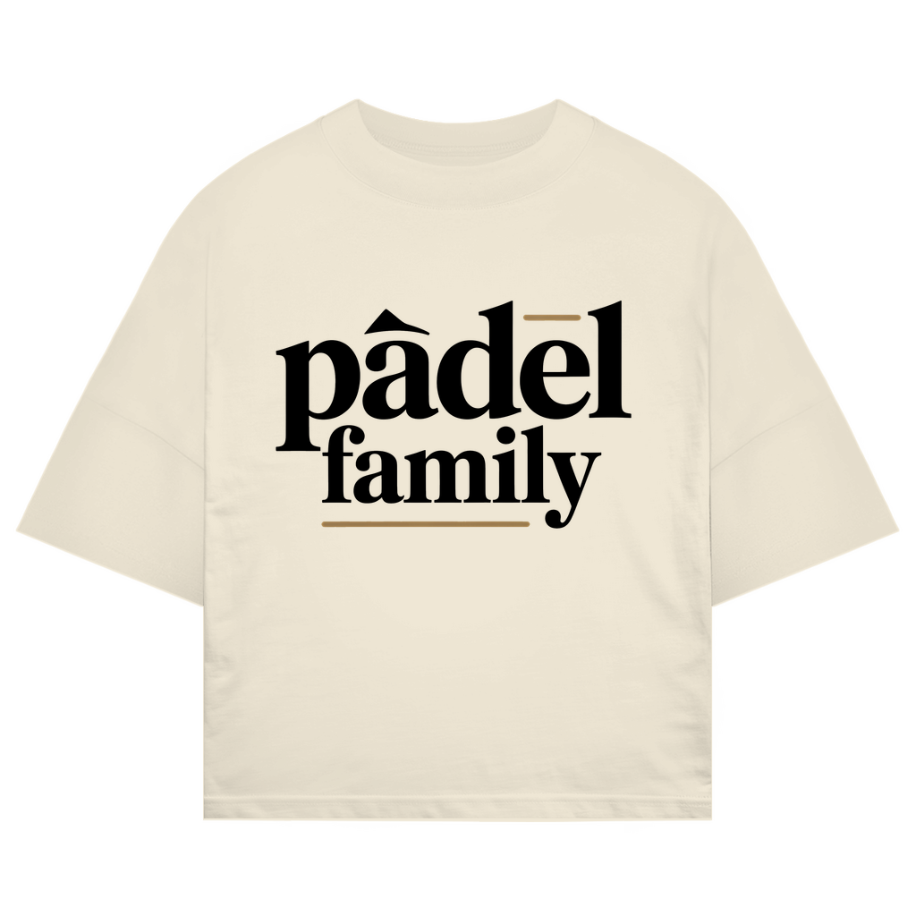 Oversize T-Shirt "Padel family"