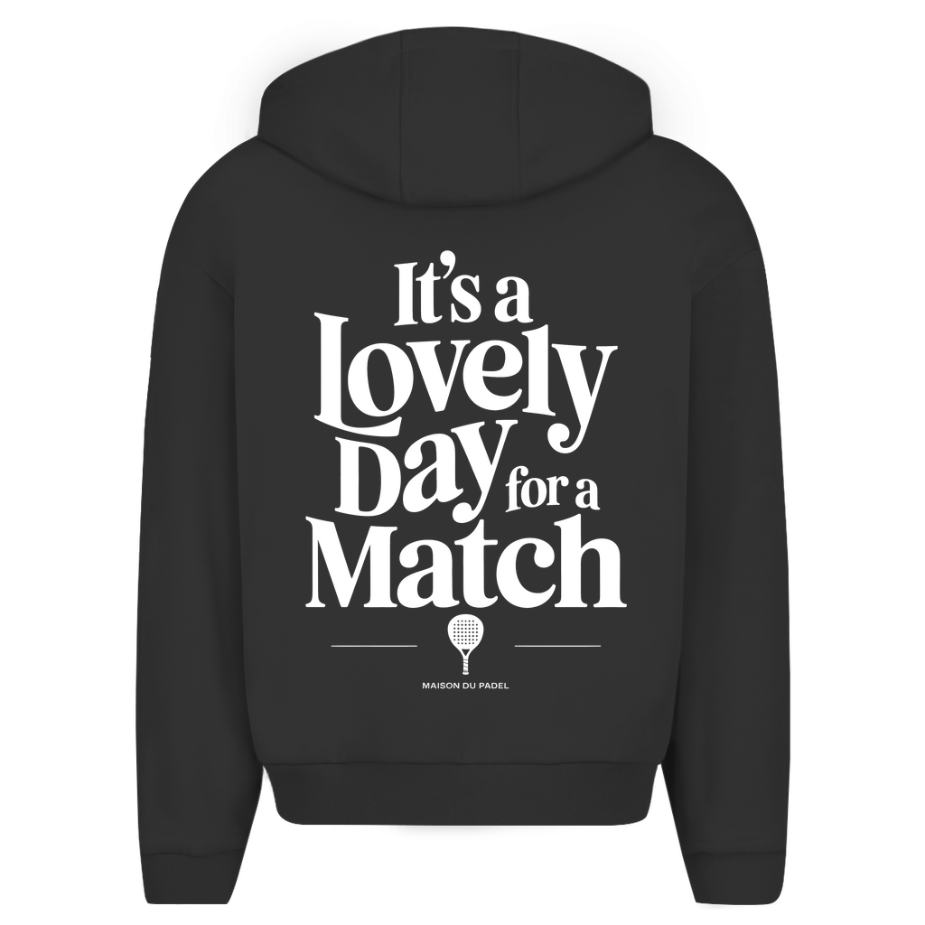Maison du Padel – Lovely Day Oversized Zipper Hoodie