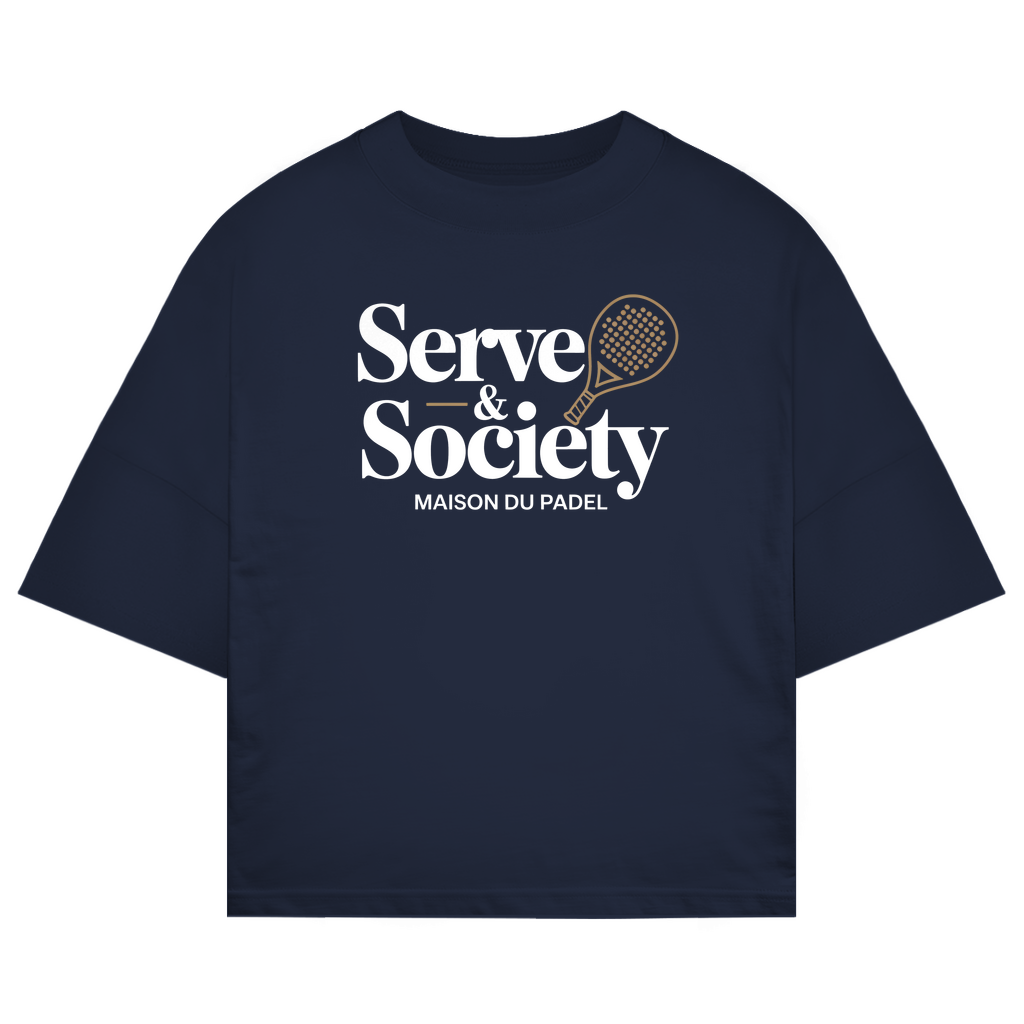 Maison du Padel – Serve & Society Classic Oversized Tee