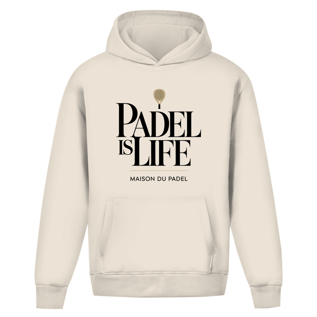 Oversize Hoodie "Padel is Life" Winteredition