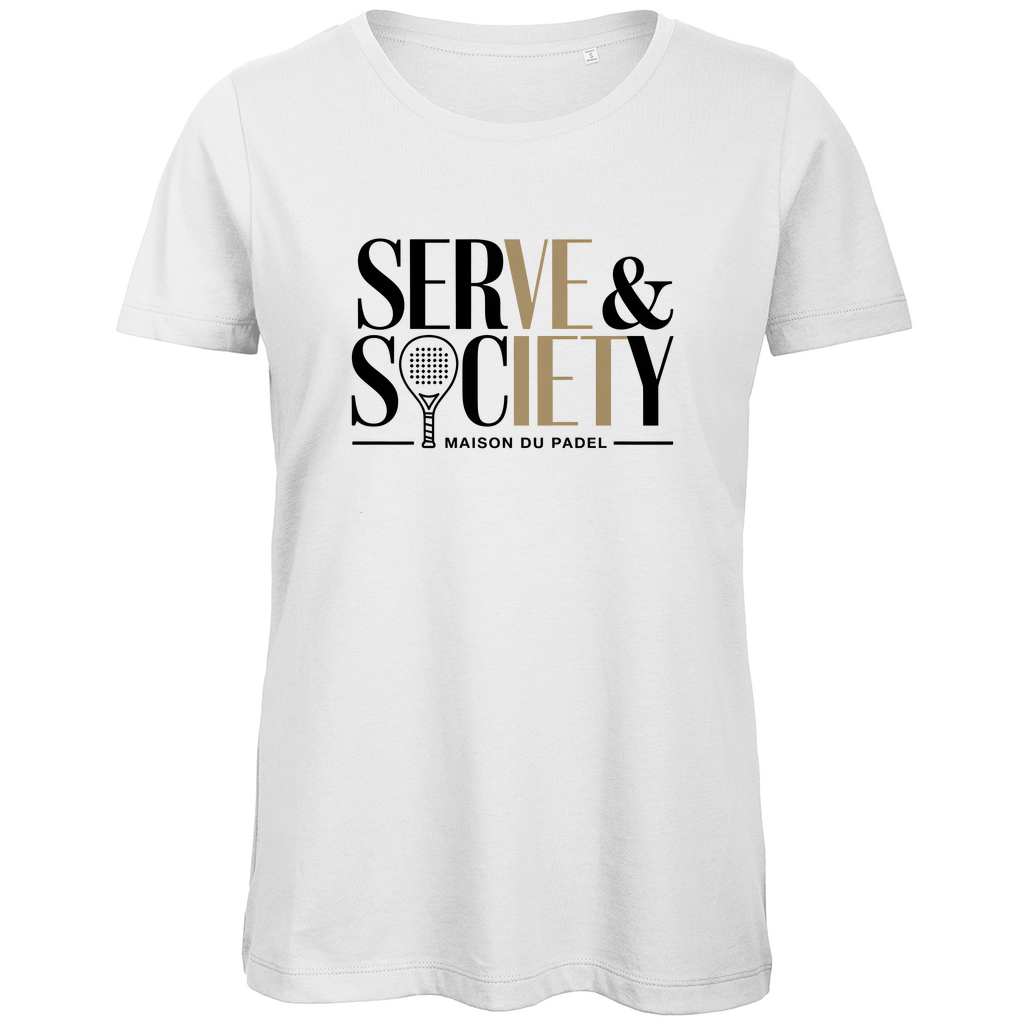 Maison du Padel – Serve & Society Femme Tee