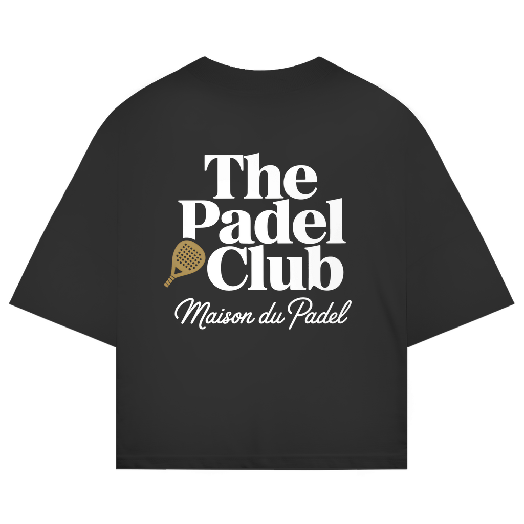 Maison du Padel – The Padel Club Golden Hour Oversized Tee backprint