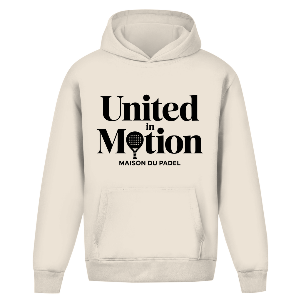 Oversize Hoodie Ohne Kordel "United in Motion"