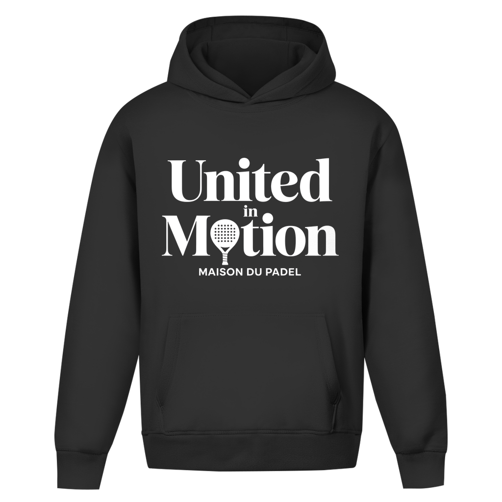 Oversize Hoodie Ohne Kordel "United in Motion"