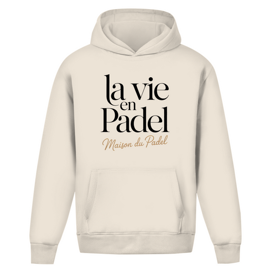 Maison du Padel - Oversize Hoodie „La Vie en Padel“