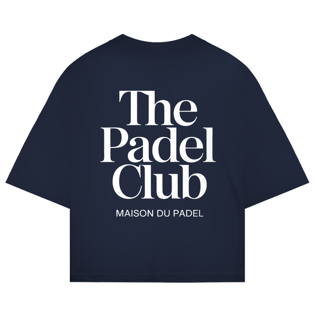 Maison du Padel – The Padel Club Statement Oversized Tee backprint