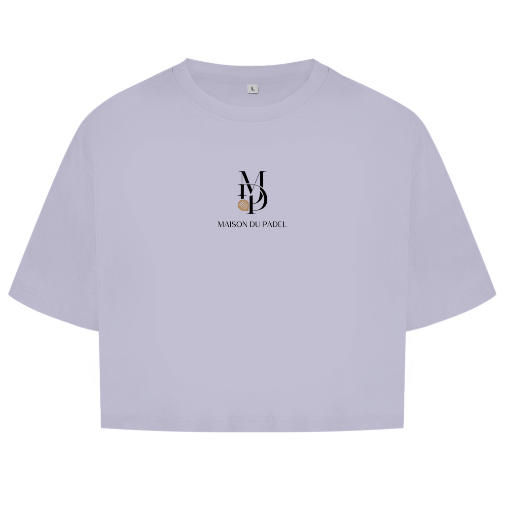 Damen Oversize Crop Top "The Legacy of the Court"